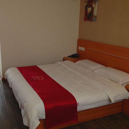 Thank Inn Chain Hotel Shanxi Shangluo Shanyang Nanxin Street Exterior foto