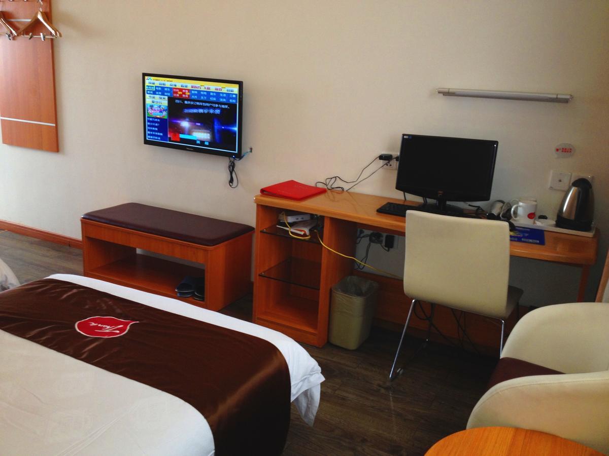 Thank Inn Chain Hotel Shanxi Shangluo Shanyang Nanxin Street Exterior foto